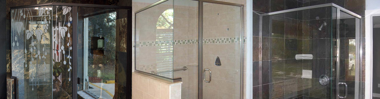 Semi-Frameless Shower Doors